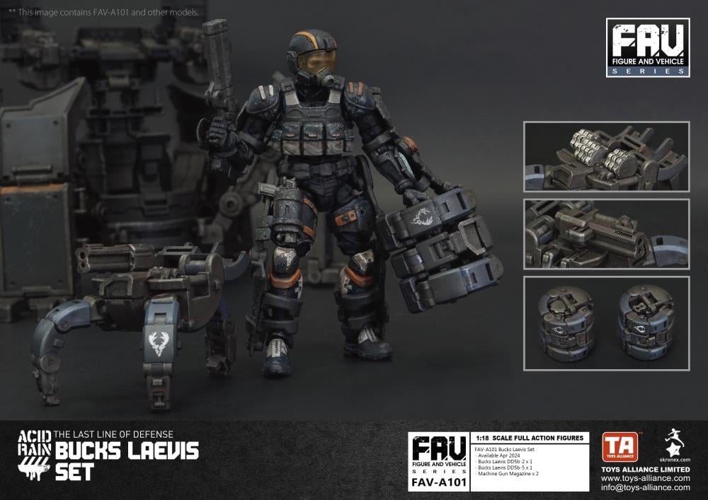Acid Rain FAV-101 Bucks Laevis Set Gallery Image 13