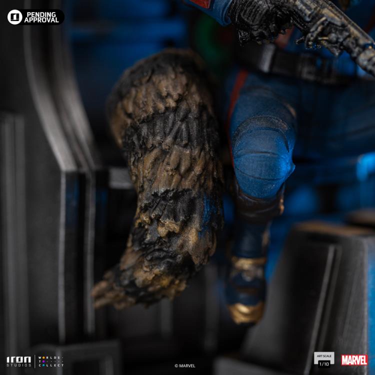 Guardians of the Galaxy Vol.3 Rocket Raccoon 1/10 Art Scale Limited Edition Statue Gallery Image 8
