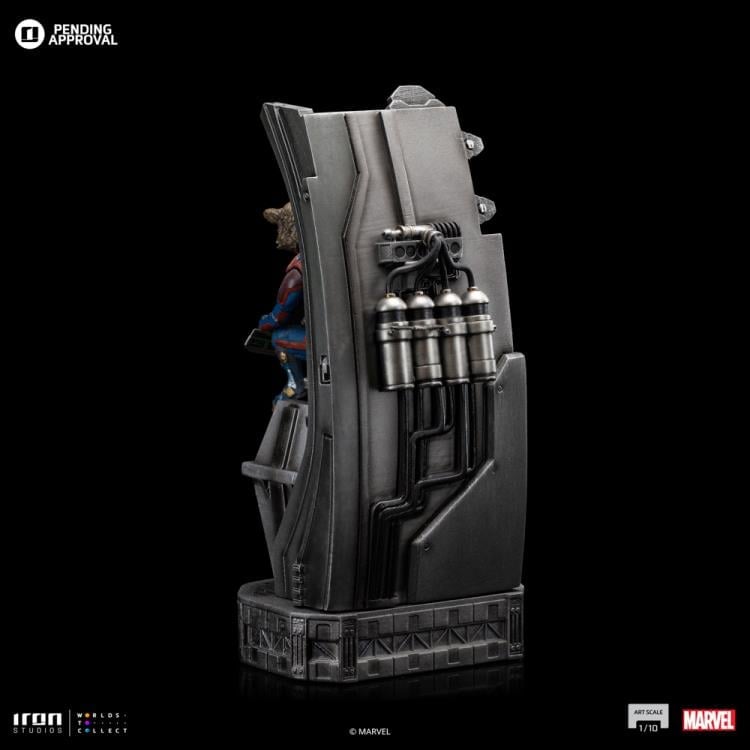 Guardians of the Galaxy Vol.3 Rocket Raccoon 1/10 Art Scale Limited Edition Statue Gallery Image 5