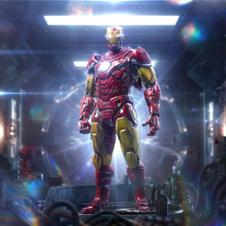 Iron Man Unleashed Iron Man Deluxe 1/10 Art Scale Limited Edition Statue Gallery Image 11