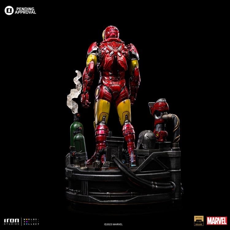 Iron Man Unleashed Iron Man Deluxe 1/10 Art Scale Limited Edition