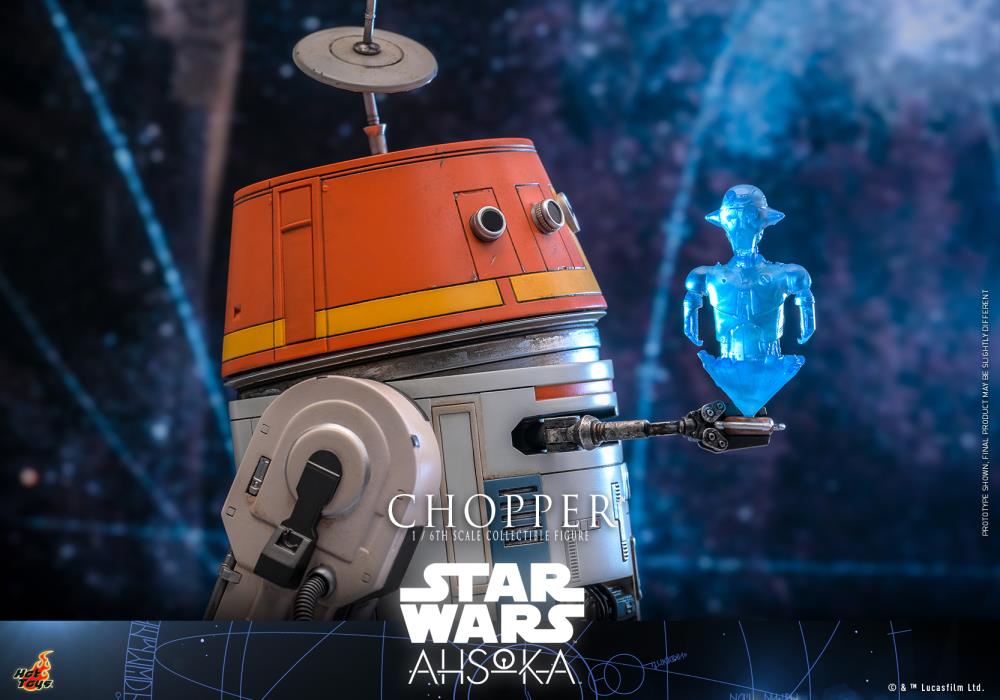Star Wars: Ahsoka TMS112 Chopper 1/6th Scale Collectible Figure Gallery Image 11