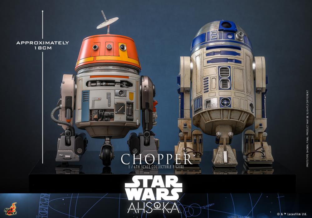 Star Wars: Ahsoka TMS112 Chopper 1/6th Scale Collectible Figure Gallery Image 19