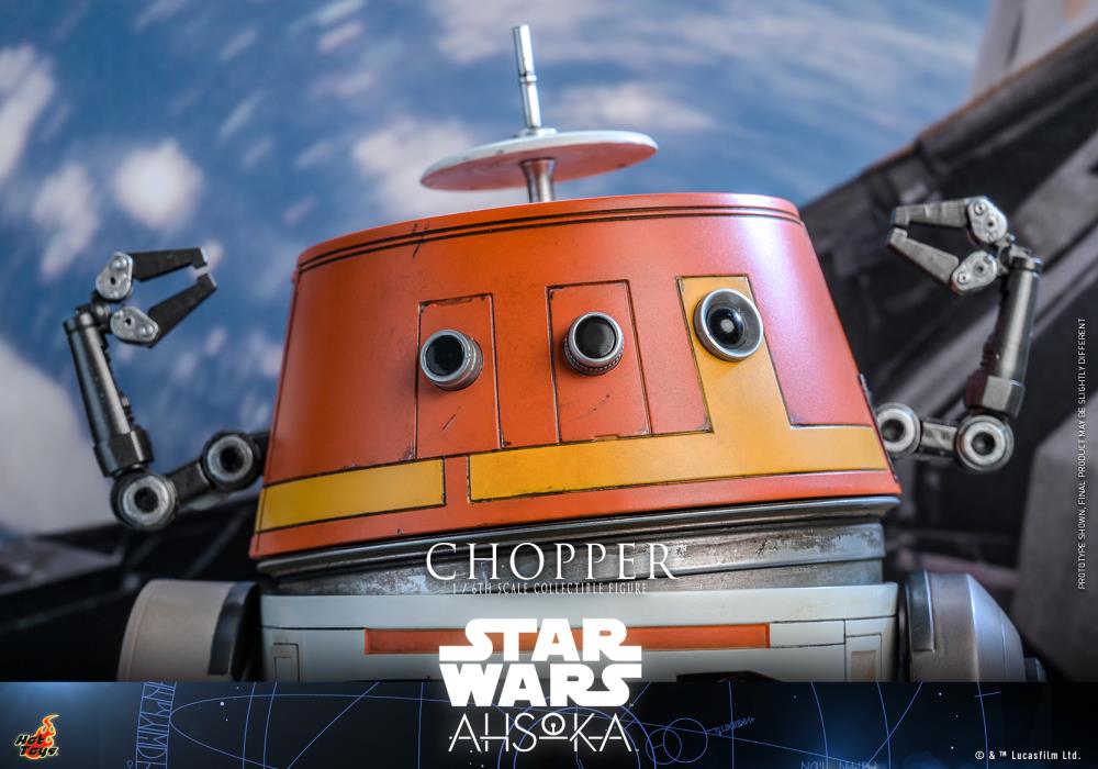 Star Wars: Ahsoka TMS112 Chopper 1/6th Scale Collectible Figure Gallery Image 13