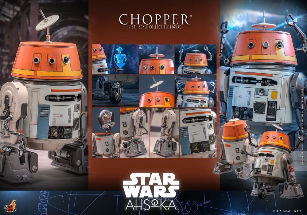 Star Wars: Ahsoka TMS112 Chopper 1/6th Scale Collectible Figure Gallery Image 20