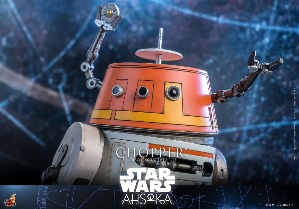 Star Wars: Ahsoka TMS112 Chopper 1/6th Scale Collectible Figure Gallery Image 12