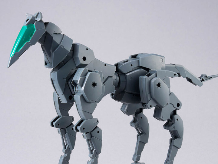 30 Minutes Missions EXA Vehicle (Dark Gray Horse Mecha Ver.) 1/144 Scale Model Kit Gallery Image 1