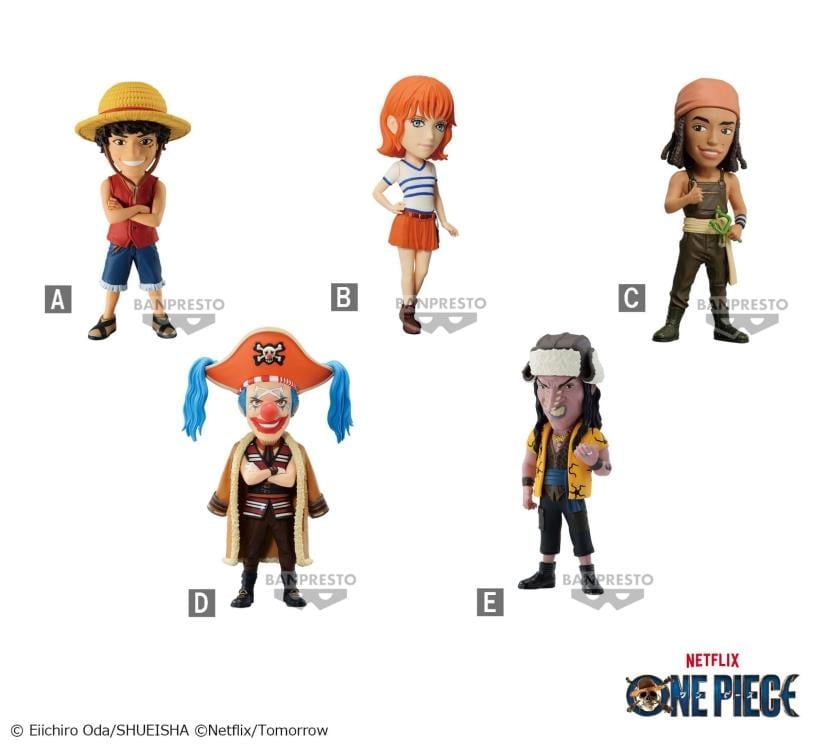 One Piece (Netflix) World Collectable Figure Vol.1 Set of 5 Figures Gallery Image 3