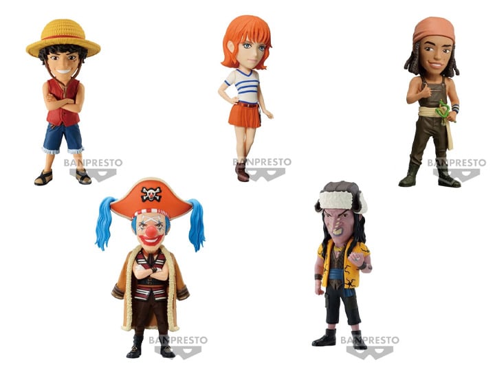 One Piece (Netflix) World Collectable Figure Vol.1 Set of 5 Figures Gallery Image 1