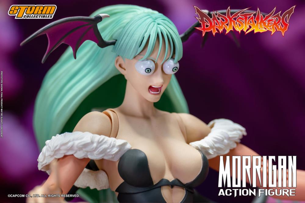 Darkstalkers Morrigan 1/12 Scale Action Figure Gallery Image 13
