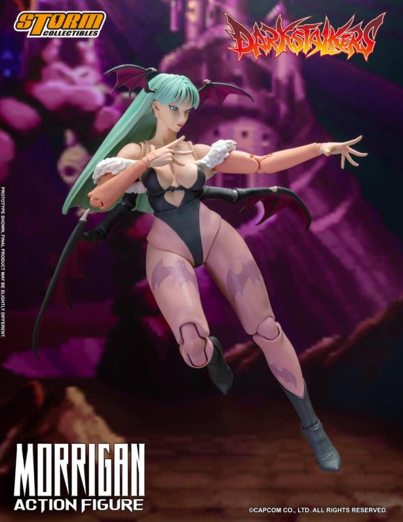 Darkstalkers Morrigan 1/12 Scale Action Figure Gallery Image 6