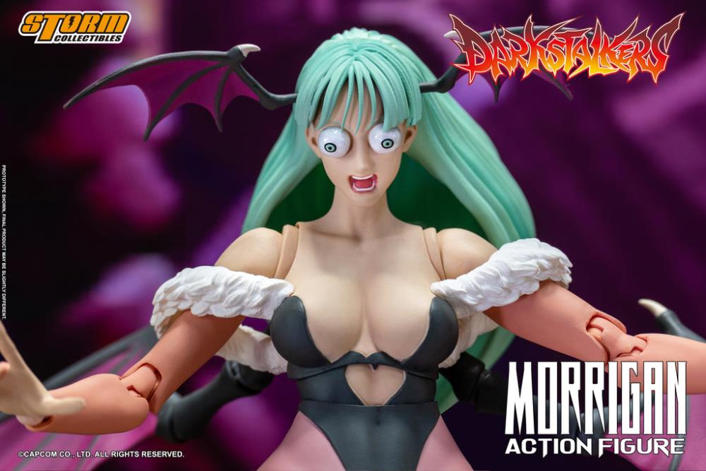 Darkstalkers Morrigan 1/12 Scale Action Figure Gallery Image 14