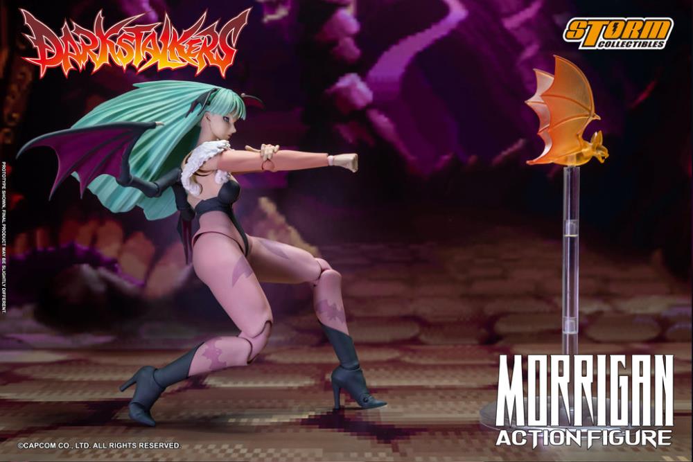 Darkstalkers Morrigan 1/12 Scale Action Figure Gallery Image 15