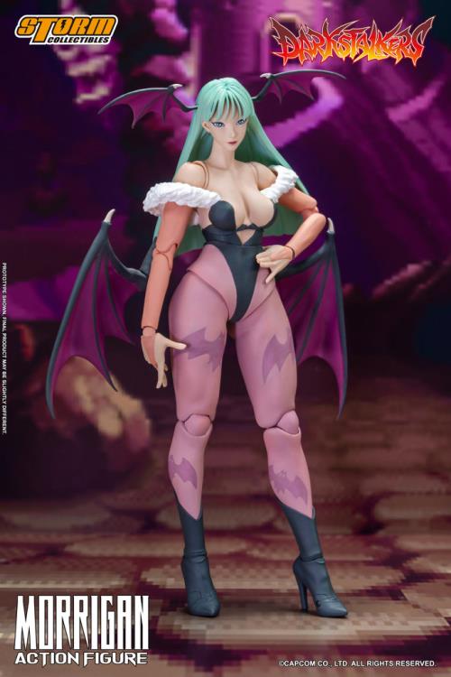 Darkstalkers Morrigan 1/12 Scale Action Figure Gallery Image 5