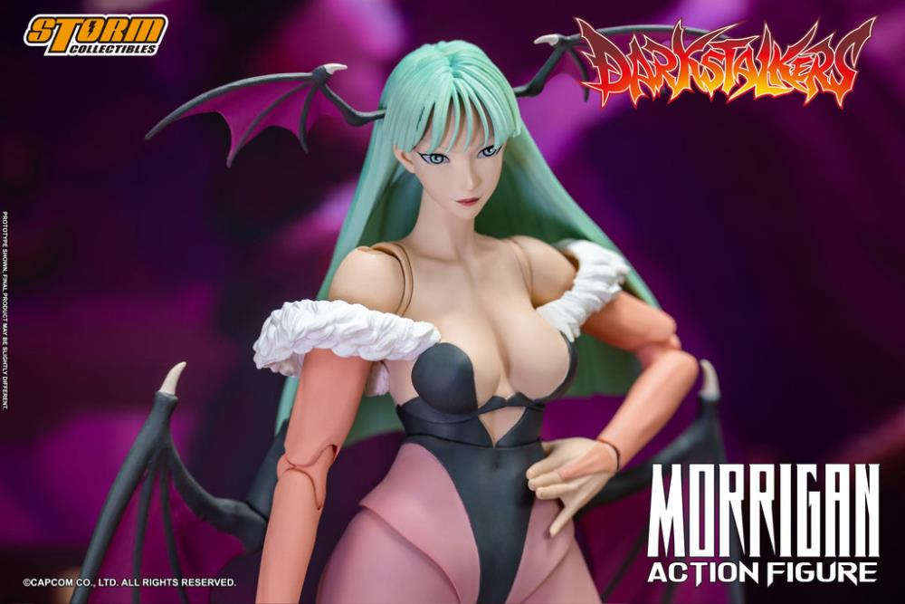 Darkstalkers Morrigan 1/12 Scale Action Figure Gallery Image 17