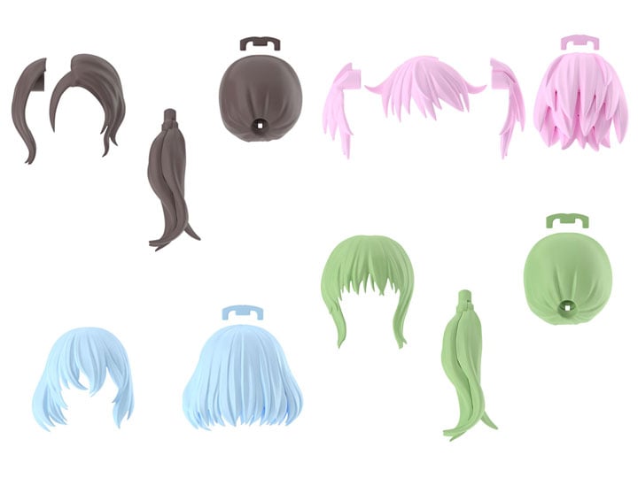 30 Minutes Sisters Option Hair Style Parts Vol.9 Set of 4 Accessory Kits Gallery Image 1