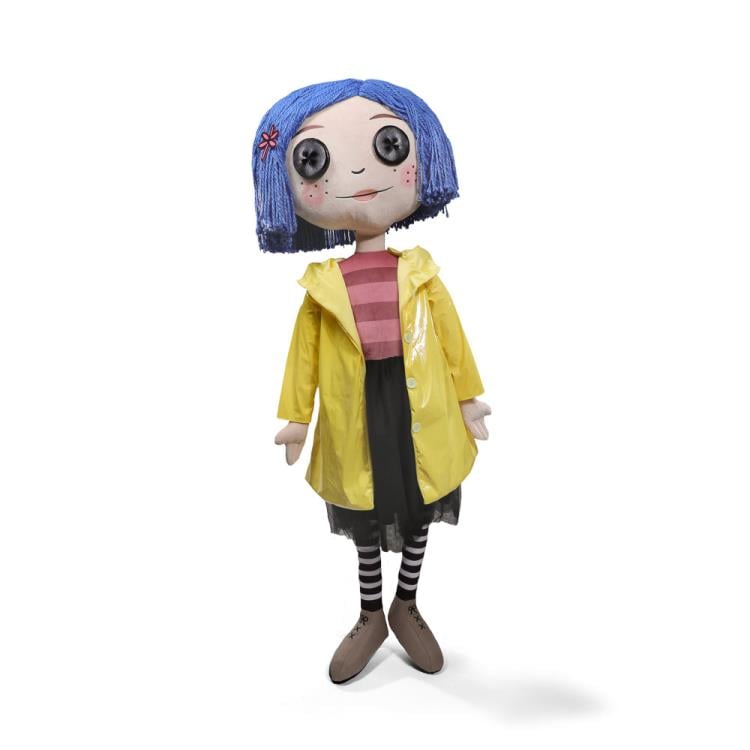 Coraline with Button Eyes Life-Sized Plush Gallery Image 3