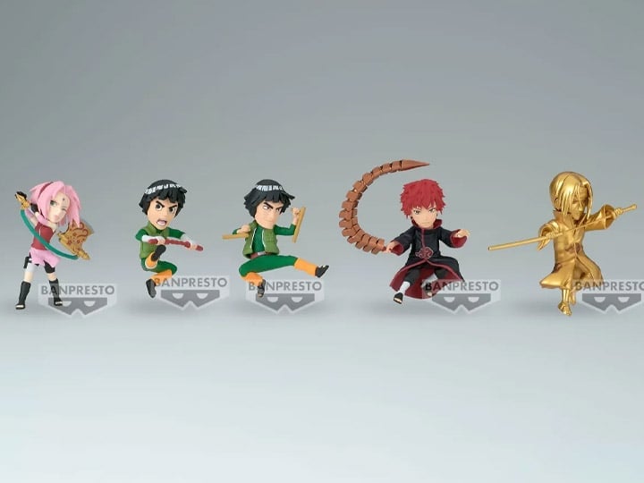 Naruto: Shippuden World Collectable Figure NarutoP99 Vol.4 Set of