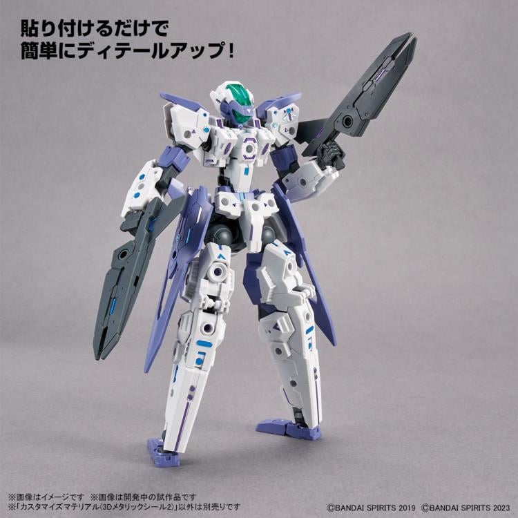 30 Minutes Missions Customize Material 3D Metallic Stickers Wave 2 1/144 Scale Set Gallery Image 7