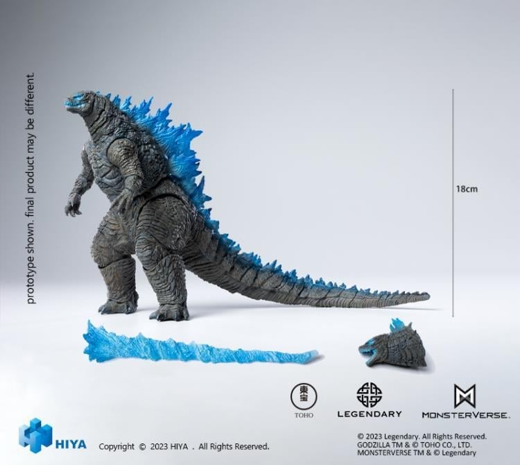 Godzilla vs. Kong Heat Ray Godzilla (Translucent Ver.) Action Figure Gallery Image 6
