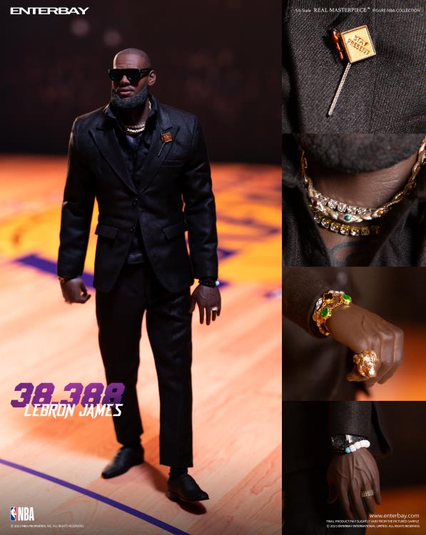 NBA Real Masterpiece LeBron James (38,388 Points) 1/6 Scale Figure