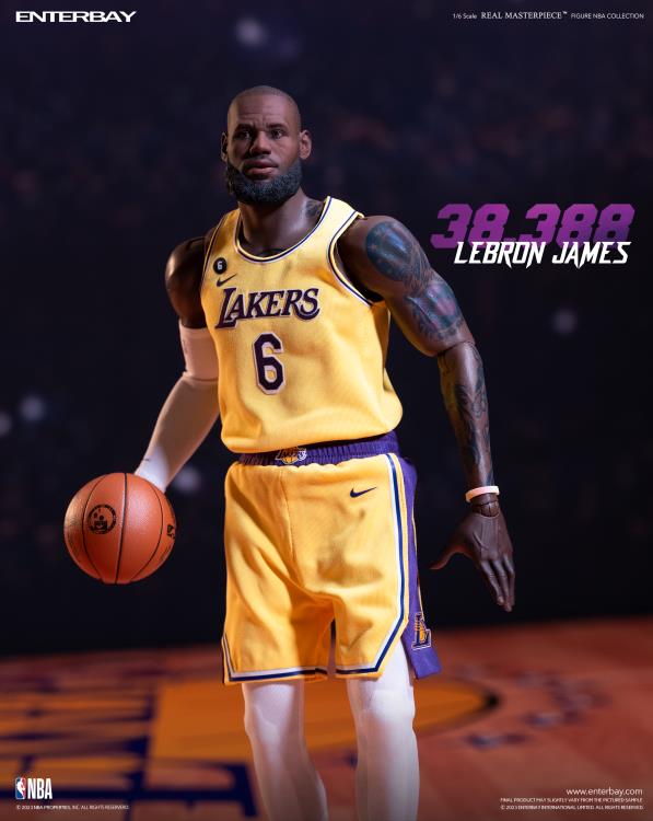 NBA Real Masterpiece LeBron James (38,388 Points) 1/6 Scale Figure