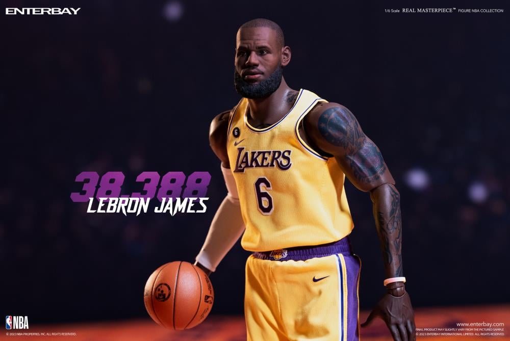 NBA Real Masterpiece LeBron James (38,388 Points) 1/6 Scale Figure
