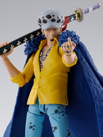 One Piece S.H.Figuarts Trafalgar Law (The Raid on Onigashima) Action Figure Gallery Image 2