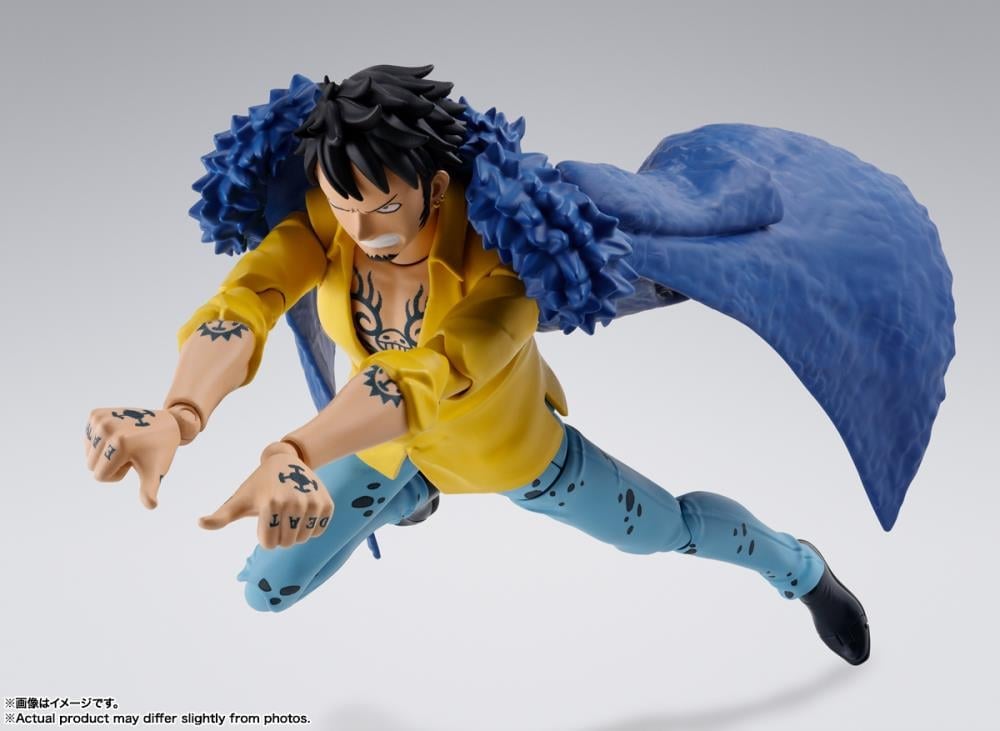One Piece S.H.Figuarts Trafalgar Law (The Raid on Onigashima) Action Figure Gallery Image 13