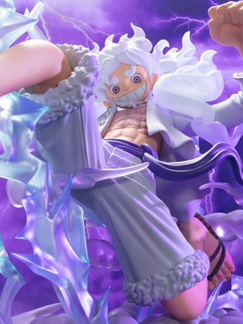 One Piece FiguartsZERO Super Battle Monkey D. Luffy (Gear 5) Gallery Image 2