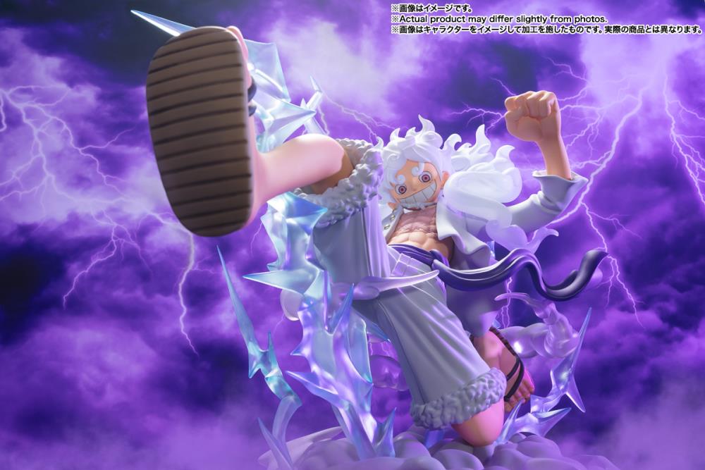 One Piece FiguartsZERO Super Battle Monkey D. Luffy (Gear 5) Gallery Image 3