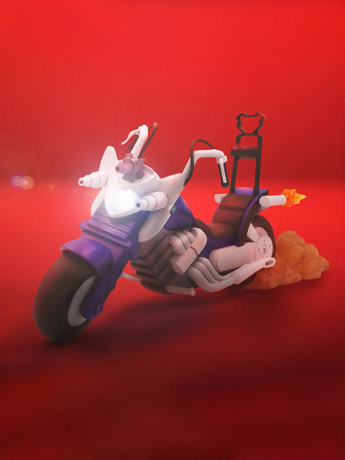 Biker Mice From Mars Modo's Mondo Chopper Gallery Image 2