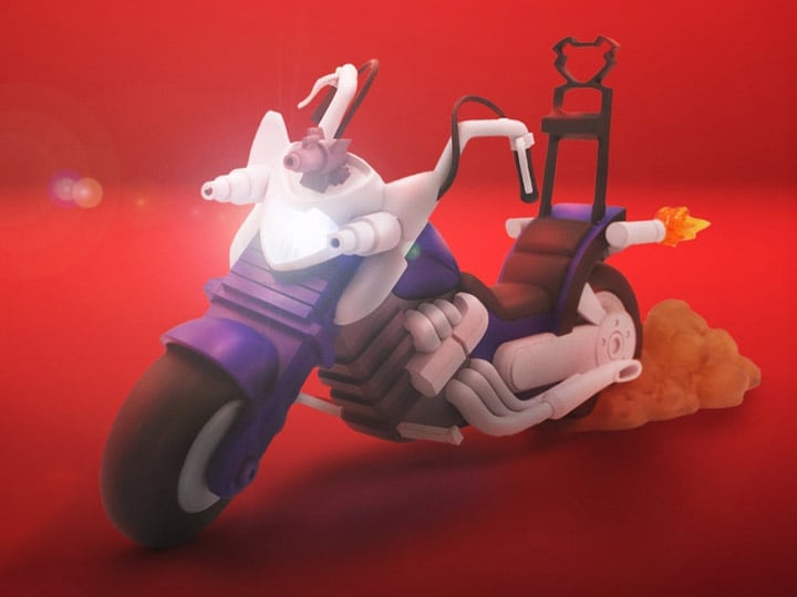 Biker Mice From Mars Modo's Mondo Chopper Gallery Image 1