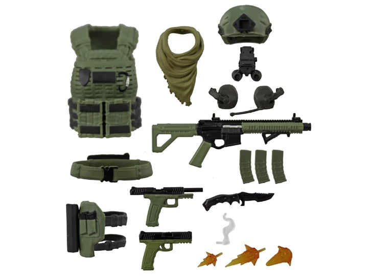 Action Force Delta Gear (Female) 1/12 Scale Accessory Set Gallery Image 1