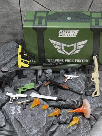 Action Force Weapons Pack (Foxtrot) Accessory Set Gallery Image 2