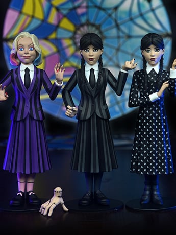 Wednesday Toony Terrors Set of 3 Figures