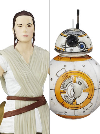 Star Wars: The Black Series 6" Rey Jakku and BB-8 (The Force Awakens) Gallery Image 2