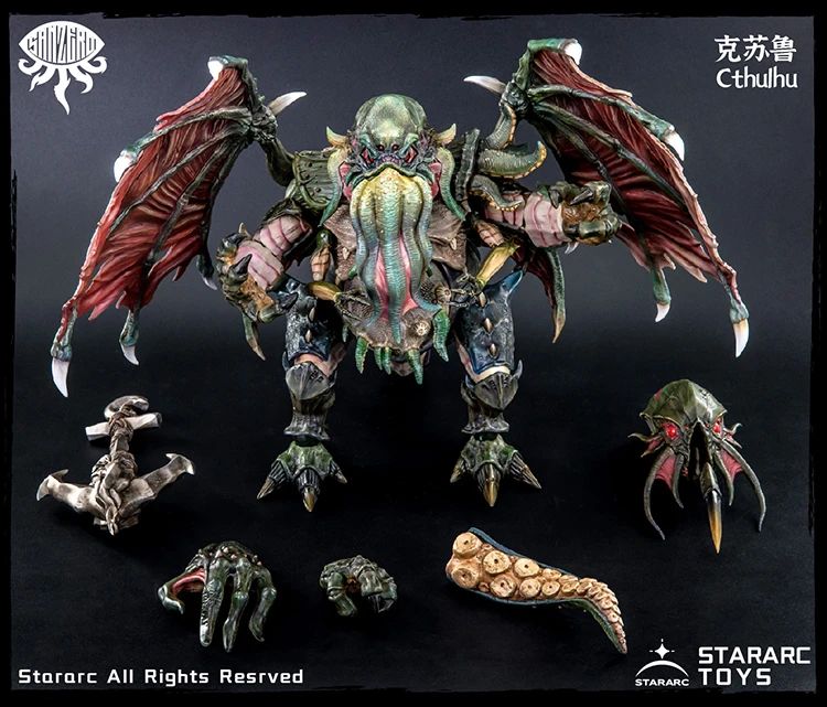 Cthulhu San Zero Cthulhu 1/12 Scale Action Figure Gallery Image 12