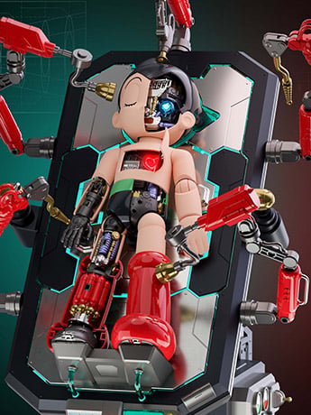 Astro Boy Simple Level Astro Boy (DX Version) TRON Model Kit