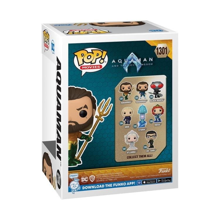 Pop! Movies: Aquaman and the Lost Kingdom - Aquaman (Hero Suit) Gallery Image 5