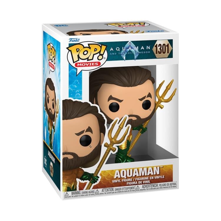 Pop! Movies: Aquaman and the Lost Kingdom - Aquaman (Hero Suit) Gallery Image 4