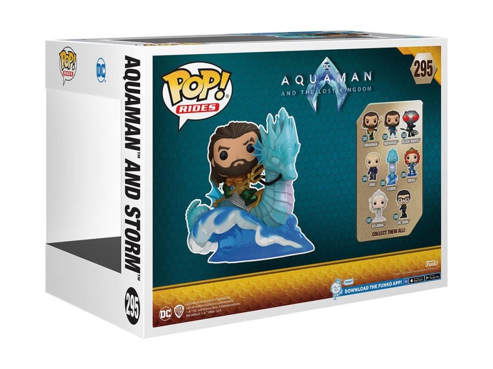 Pop! Rides Super Deluxe: Aquaman and the Lost Kingdom - Aquaman & Storm Gallery Image 5