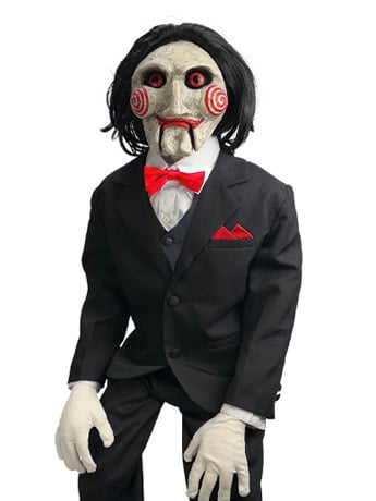 Saw Billy the Puppet Deluxe Prop Replica with Sound & Motion Gallery Image 2
