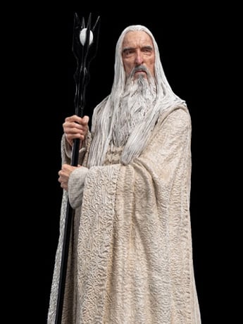 The Lord of the Rings Classic Series Saruman The White Wizard 1/6 Scale Statue Gallery Image 2