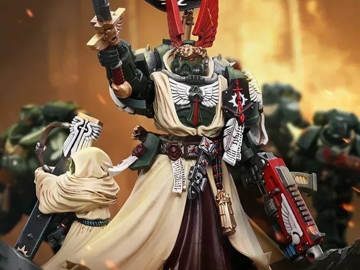 Warhammer 40k Dark Angels Supreme Grand Master Azrael 1/18 Scale