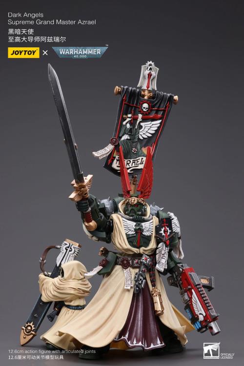 Warhammer 40k Dark Angels Supreme Grand Master Azrael 1/18 Scale Action Figure Gallery Image 7