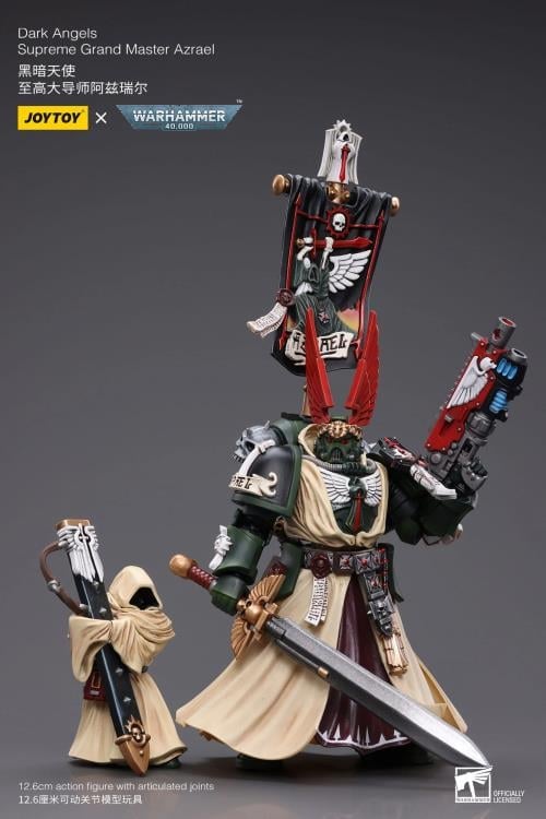 Warhammer 40k Dark Angels Supreme Grand Master Azrael 1/18 Scale Action Figure Gallery Image 5