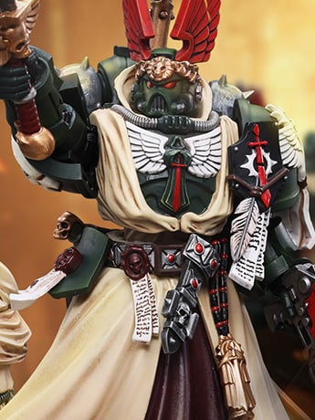 Warhammer 40k Dark Angels Supreme Grand Master Azrael 1/18 Scale Action Figure Gallery Image 2