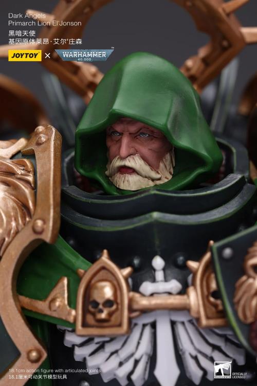 Warhammer 40k Dark Angels Primarch Lion El'Jonson 1/18 Scale Action Figure Gallery Image 17
