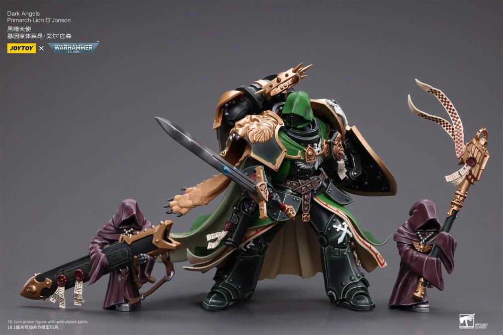 Warhammer 40k Dark Angels Primarch Lion El'Jonson 1/18 Scale Action Figure Gallery Image 5